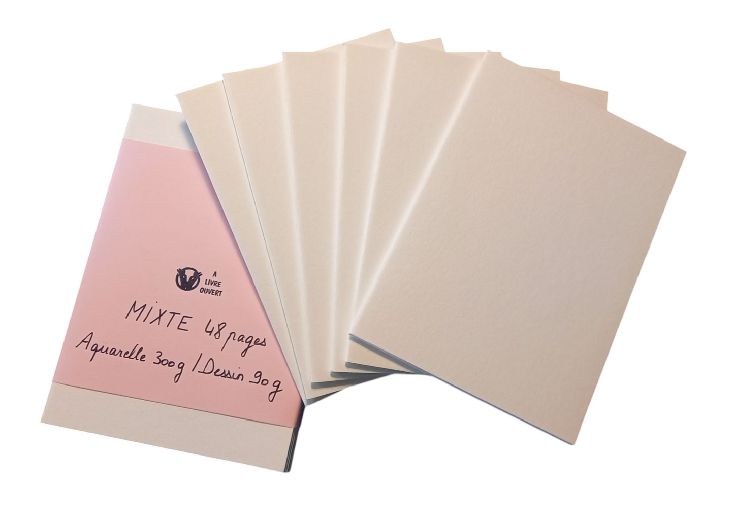 Recharge papier mixte A6