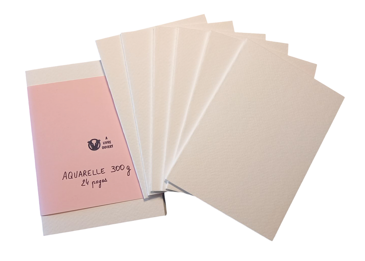Recharge papier aquarelle A6